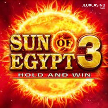 Sun of Egypt 3: Hold and Win, l'une des meilleures machines à sous Booongo