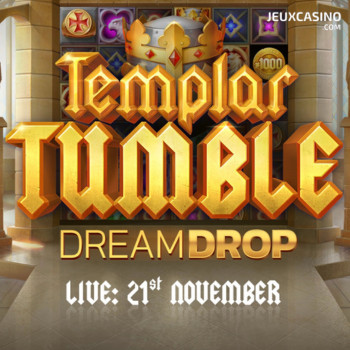 Machine à sous Templar Tumble Dream Drop : le retour des chevaliers de Relax Gaming