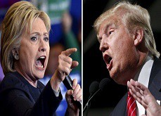 Le duel Clinton/Trump a passionné les parieurs comme jamais - record de mises enregistrées
