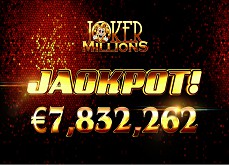 Jackpot record de 7,8€ millions sur la slot Joker Millions !