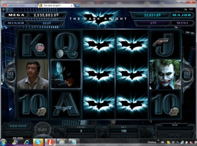 Enorme jackpot de machines à sous - 2.5 millions sur Batman The Dark Knight