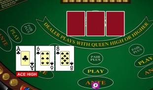 3 card poker free game