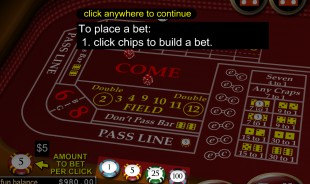 preview Craps (RTG) 2