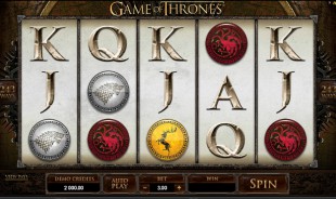 jeu Game of Thrones