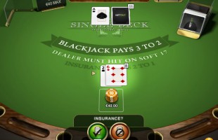 Single Deck Blackjack free game