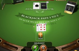 Single Deck Blackjack free game